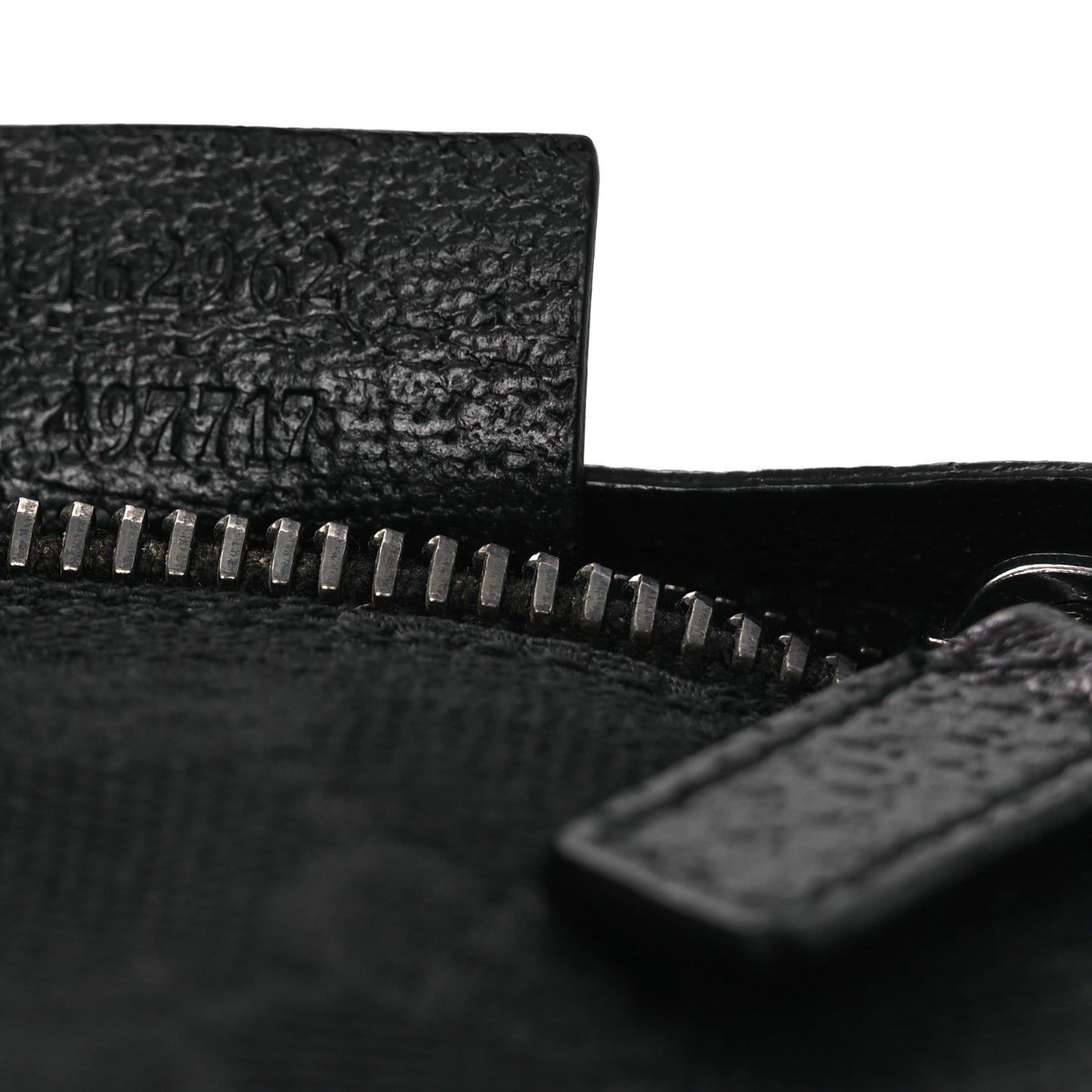 GG Monogram Double Pocket Belt Bag Black