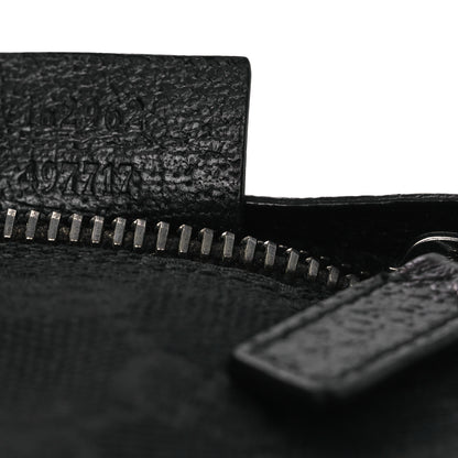 Gucci GG Monogram Double Pocket Belt Bag Black 7 of 13