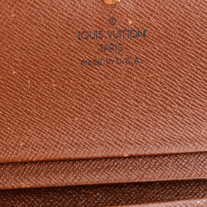 Louis Vuitton Monogram Porte-Monnaie Tresor Wallet 5 of 7