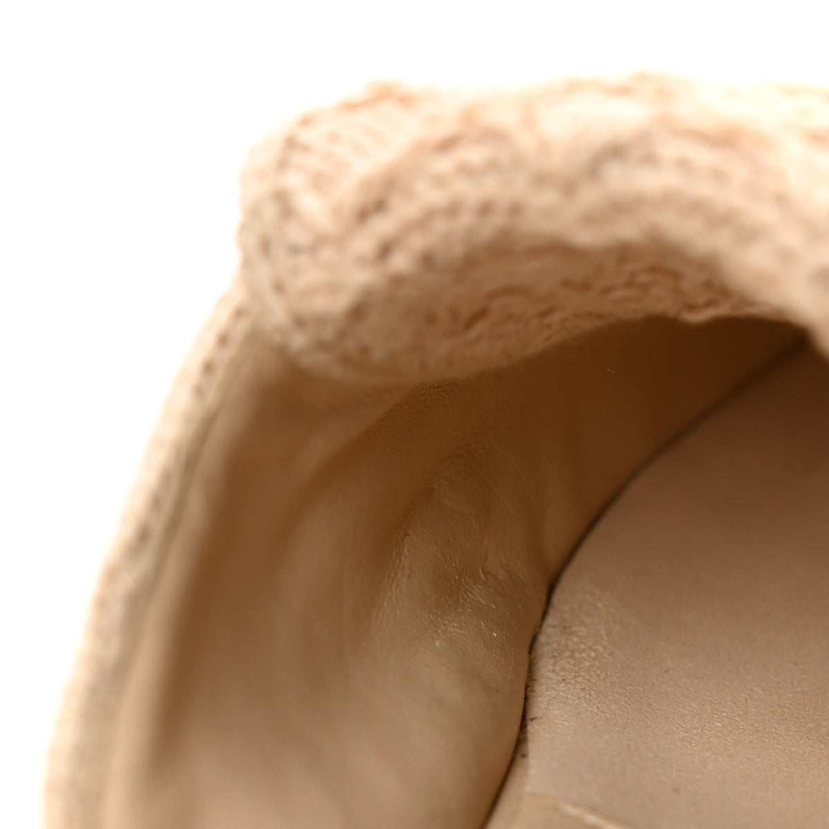 Lambskin Quilted CC Turnlock Mules 39 Light Beige