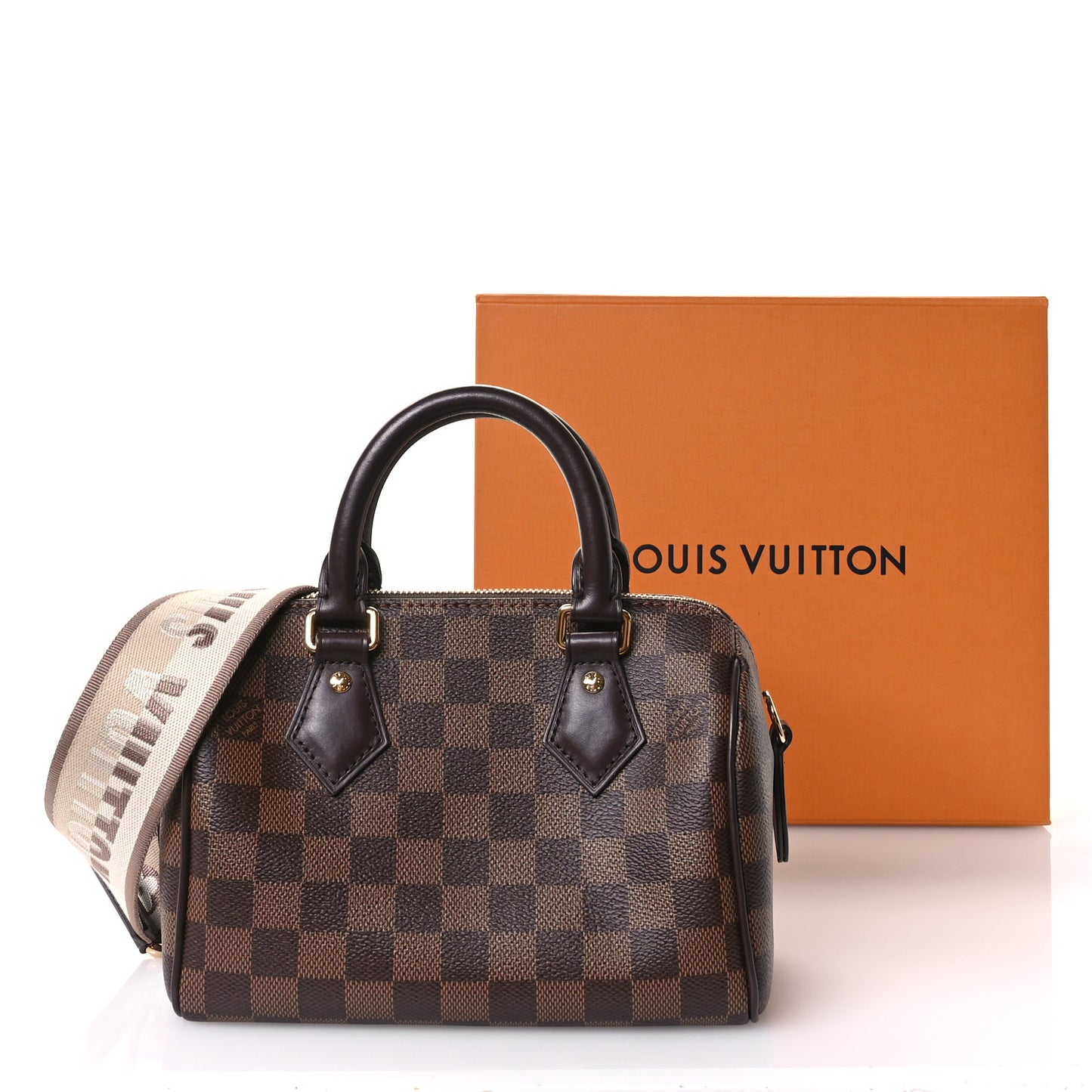 Damier Ebene Speedy Bandouliere 20