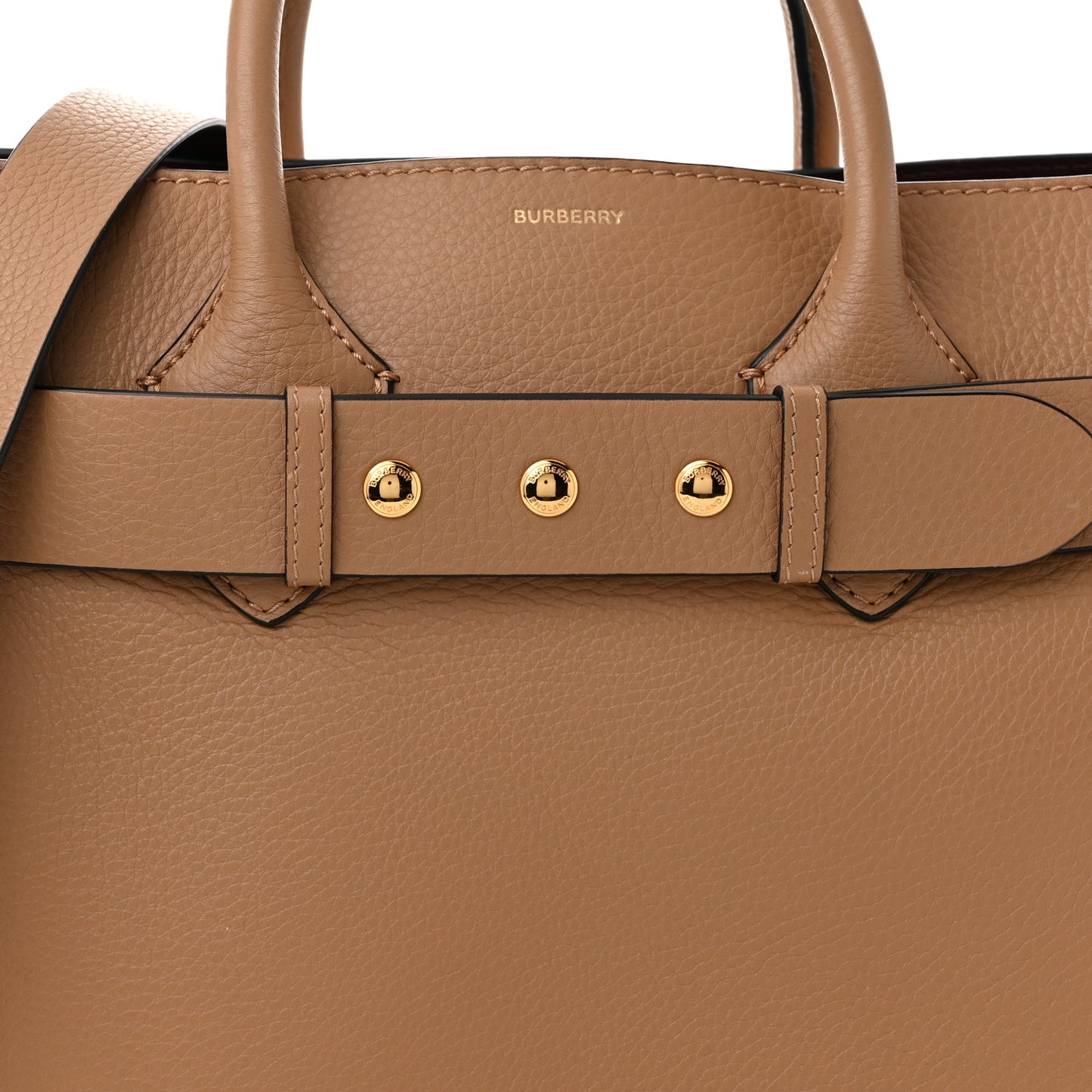 Marais Calfskin Large Belt Bag Brown