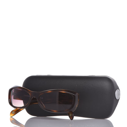 Chanel Crystal CC Logo Sunglasses 5095-B Tortoise 7 of 7