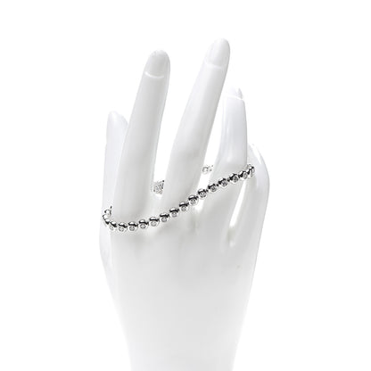Tiffany Platinum Diamond Doughnut Tennis Bracelet 2 of 6