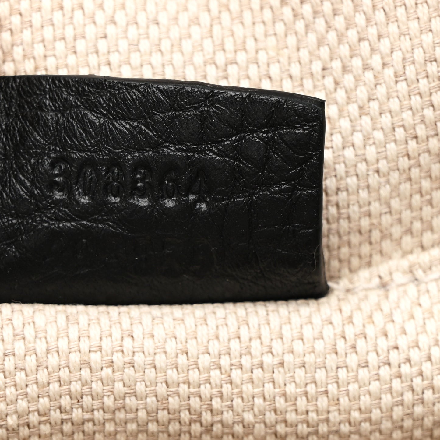 Pebbled Calfskin Studded Small Soho Disco Bag Black