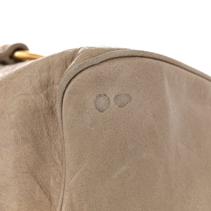 Miu Miu Vitello Lux Bow Bag Grey 14 of 15