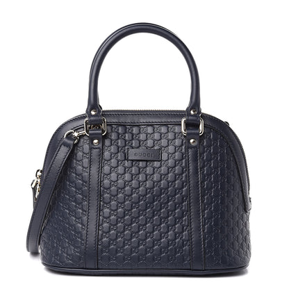 Gucci Soft Microguccissima Mini Dome Bag Blue 1 of 10