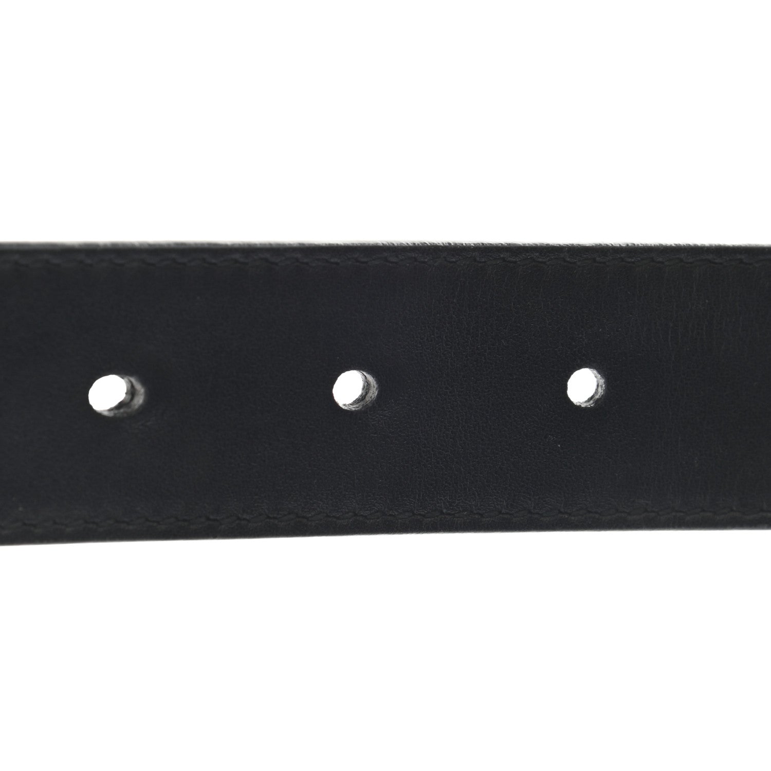 Gucci Calfskin Double G 30mm Belt 75 30 Black 3 of 6