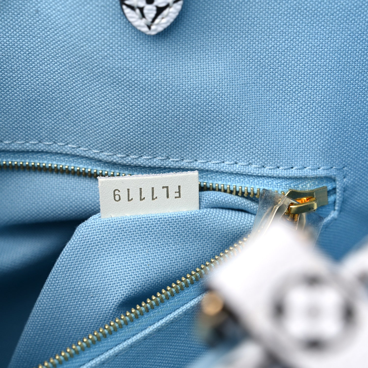 Louis Vuitton Monogram Giant Capri Onthego Blue 7 of 10