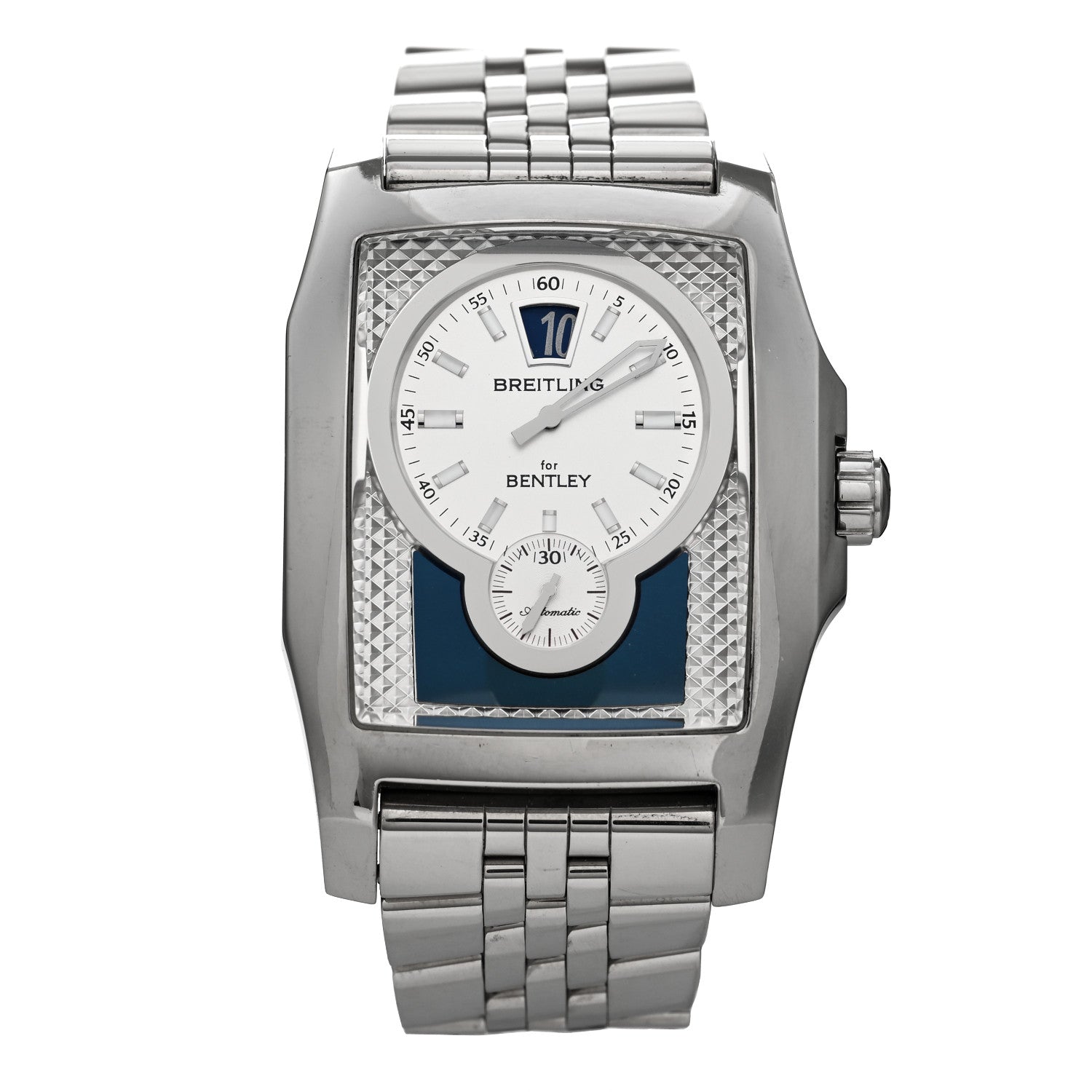 Breitling Stainless Steel 38mm Bentley Flying B Automatic Watch Blue A28362 1 of 4