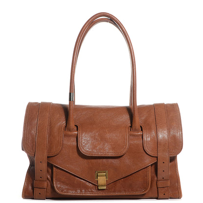 Proenza Schouler Leather PS1 Small Keep All Saddle 1 of 13