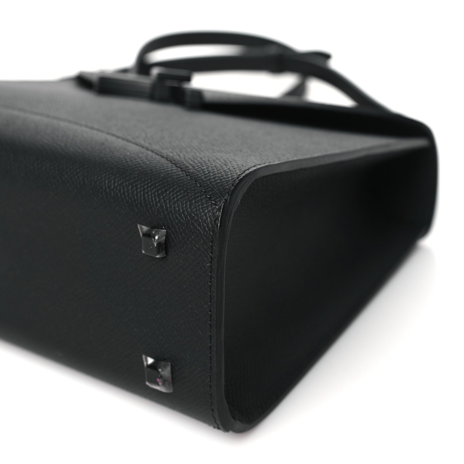 Moynat Carat Calfskin Gabrielle BB Black 9 of 9