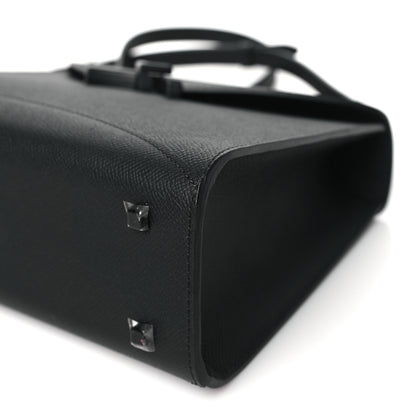 Moynat Carat Calfskin Gabrielle BB Black 9 of 9