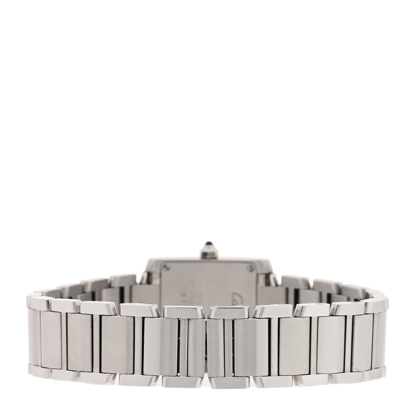 Stainless Steel 20mm Tank Francaise Quartz Watch