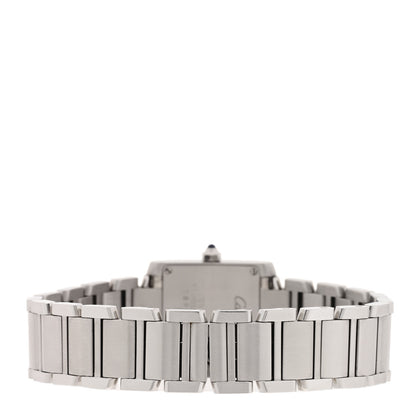 Cartier Stainless Steel 20mm Tank Francaise Quartz Watch 3 of 4