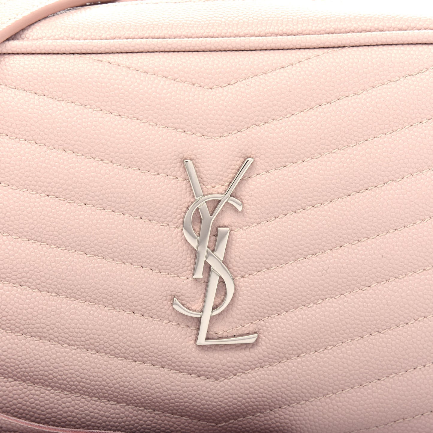 Grain De Poudre Matelasse Monogram Mini Lou Camera Bag Marble Pink