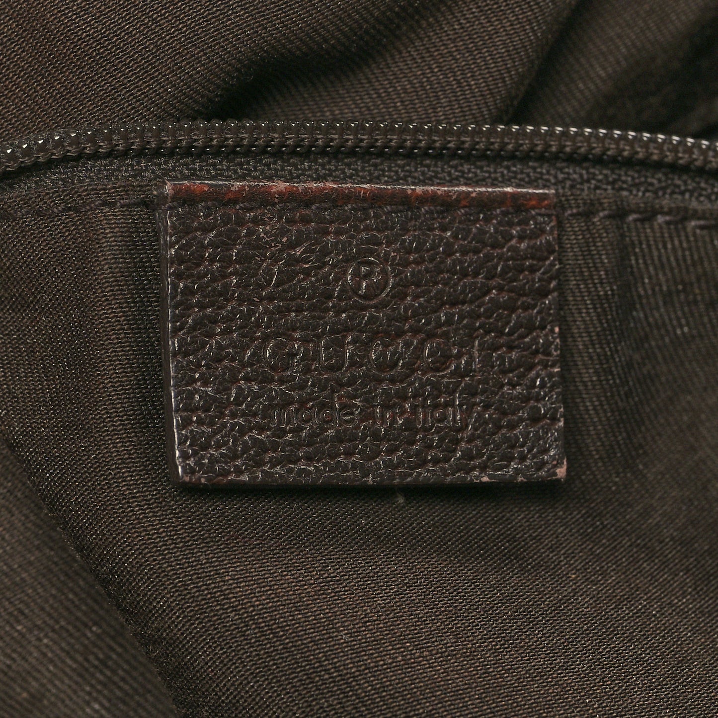 Monogram Medium Abbey Shoulder Bag Dark Brown