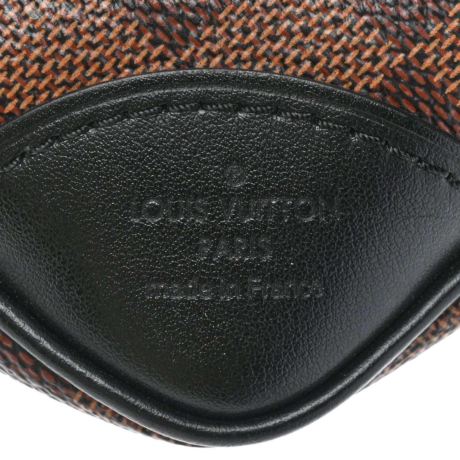 Louis Vuitton Damier Ebene Odeon PM Black 6 of 13