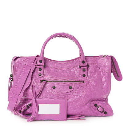 Balenciaga Agneau Classic Hardware City Rose Berlingot 1 of 9
