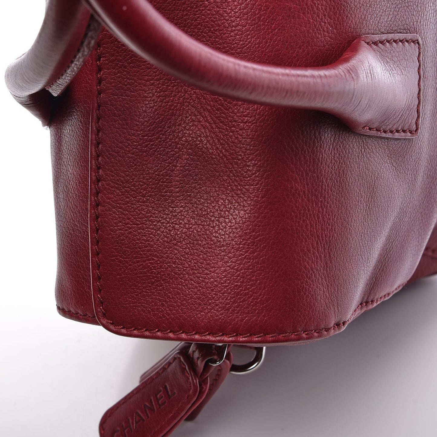 Calfskin CC Bowler Red