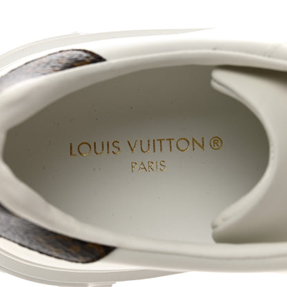 Louis Vuitton Lambskin Monogram Time Out Sneakers 39 White 8 of 10