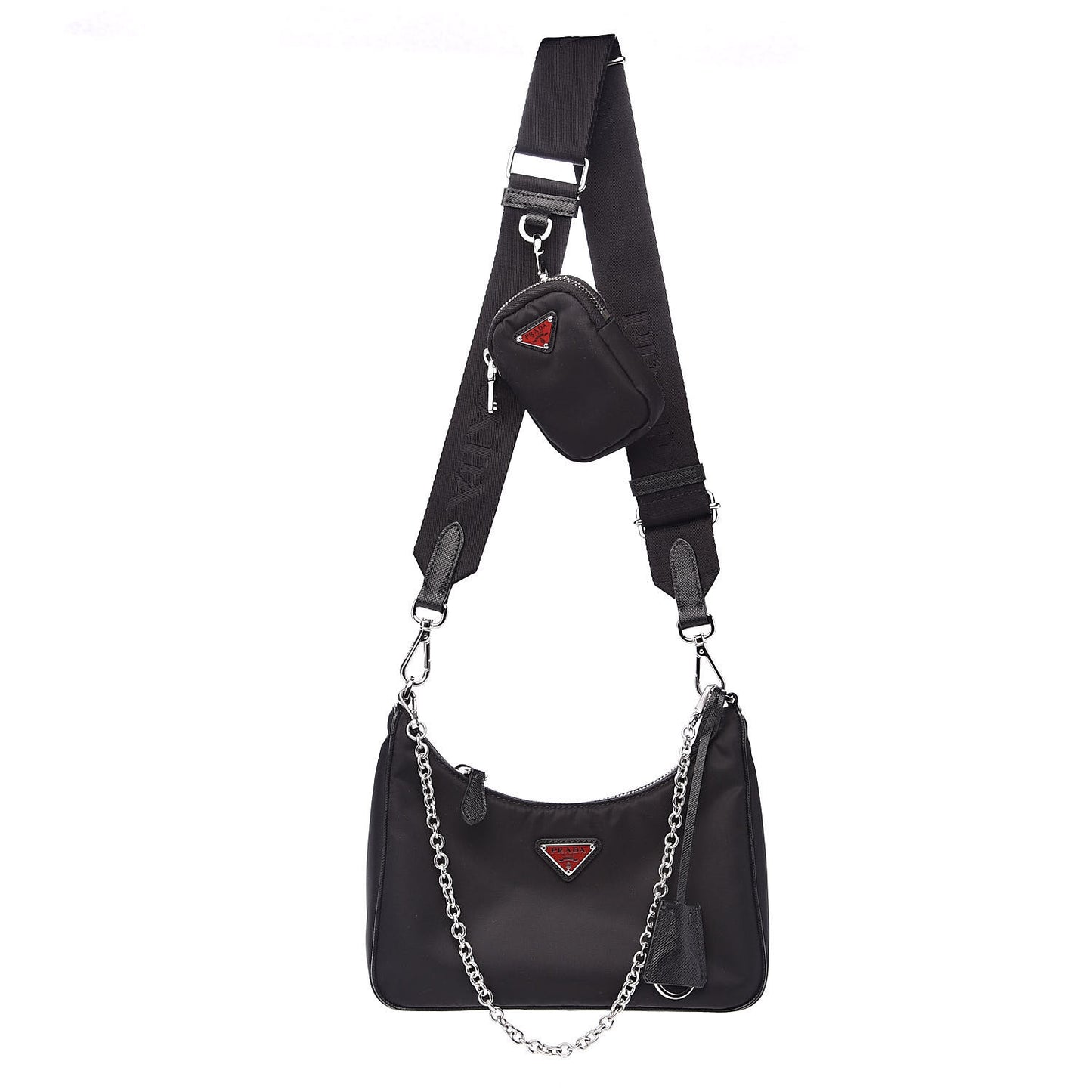 Nylon Lunar New Year Re-Edition 2005 Shoulder Bag Black