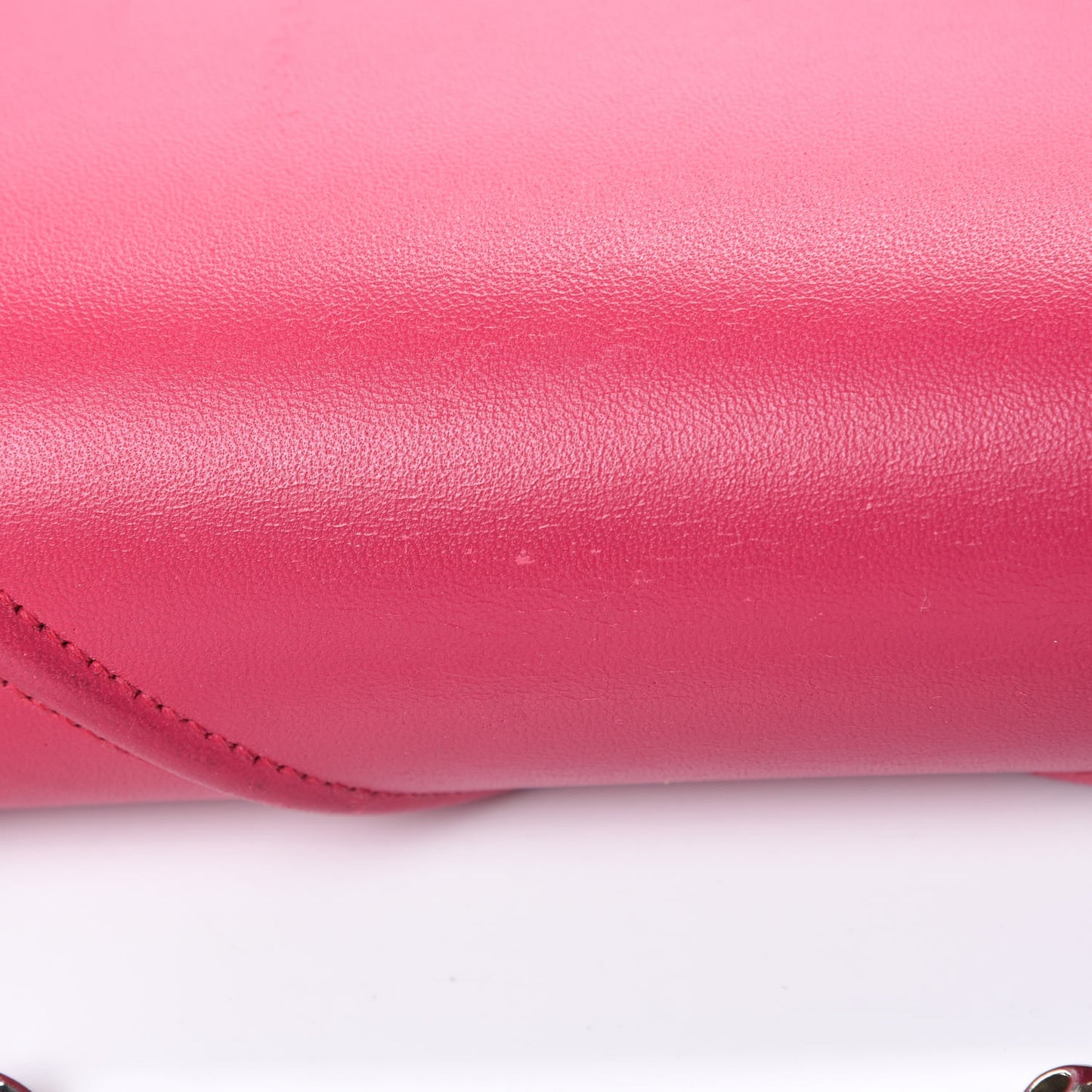 Lambskin Medium Diorama Flap Bag Fuchsia