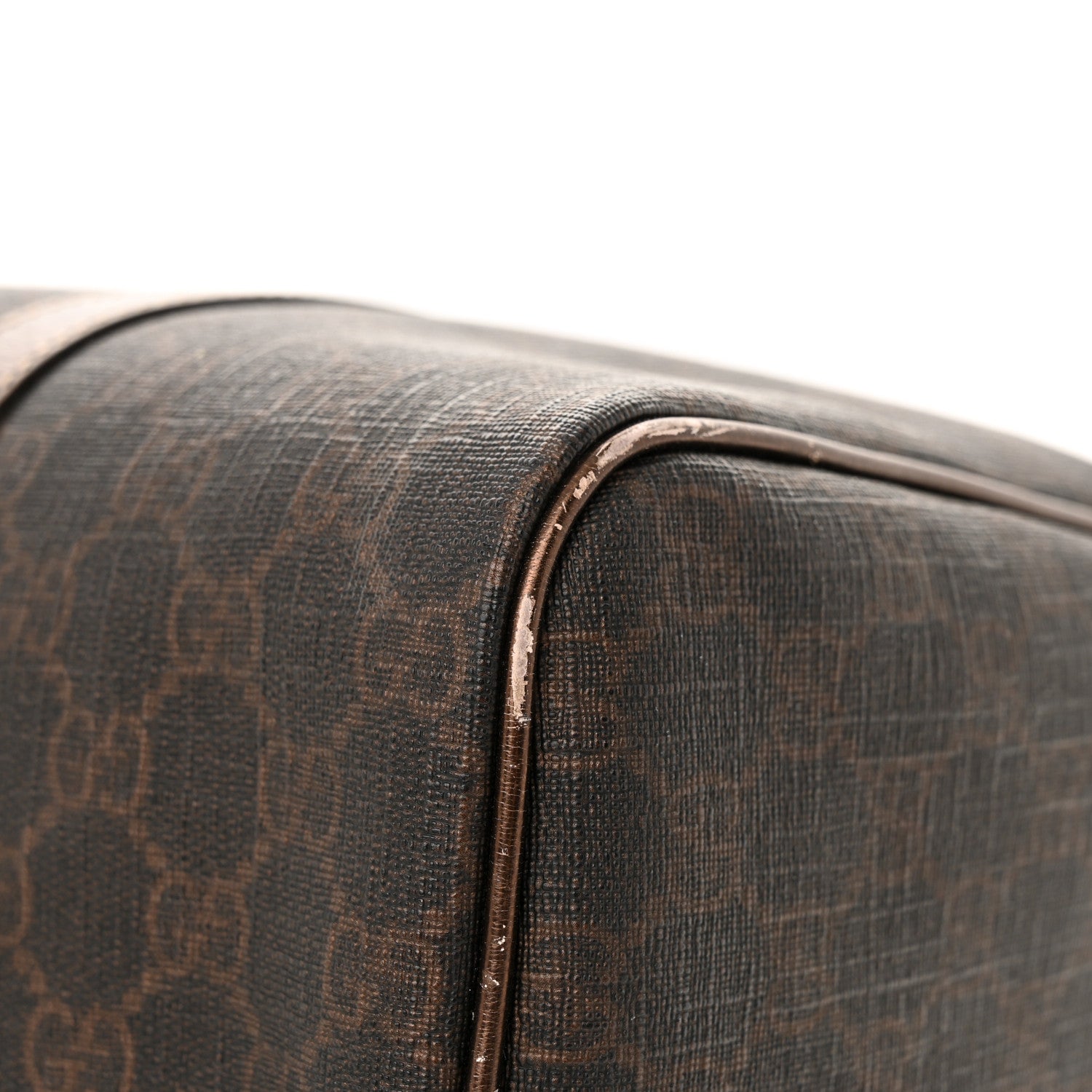 Gucci GG Supreme Monogram Medium Joy Boston Dark Brown Bronze 13 of 27