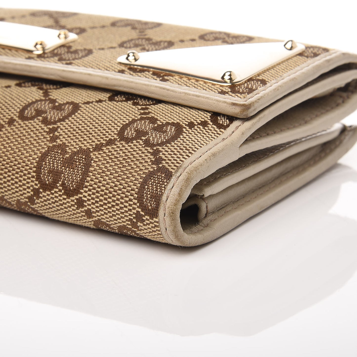 Monogram Indy Continental Wallet Off White