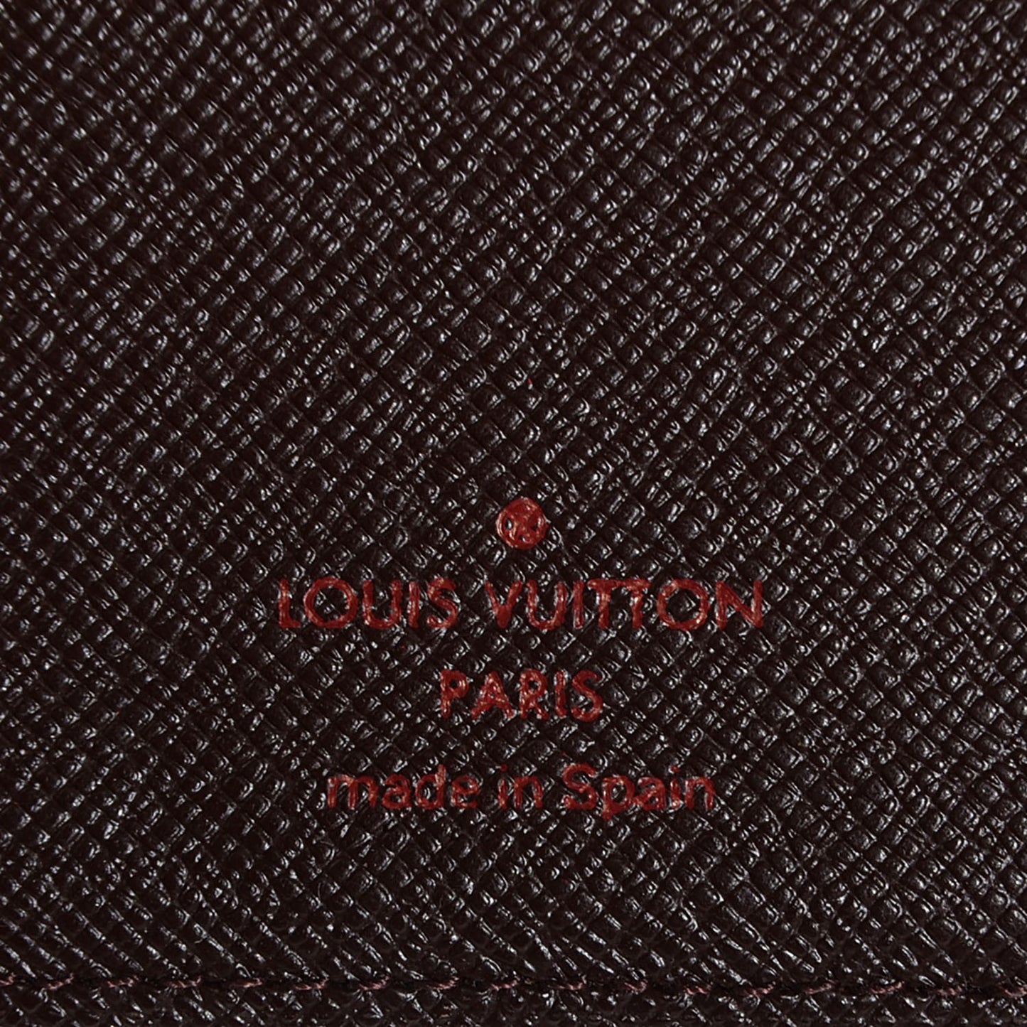 Damier Ebene Small Ring Agenda Cover