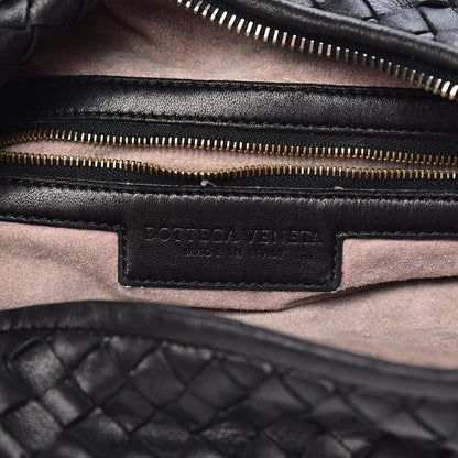 Bottega Veneta Nappa Intrecciato Medium Veneta Chain Hobo Black 6 of 12