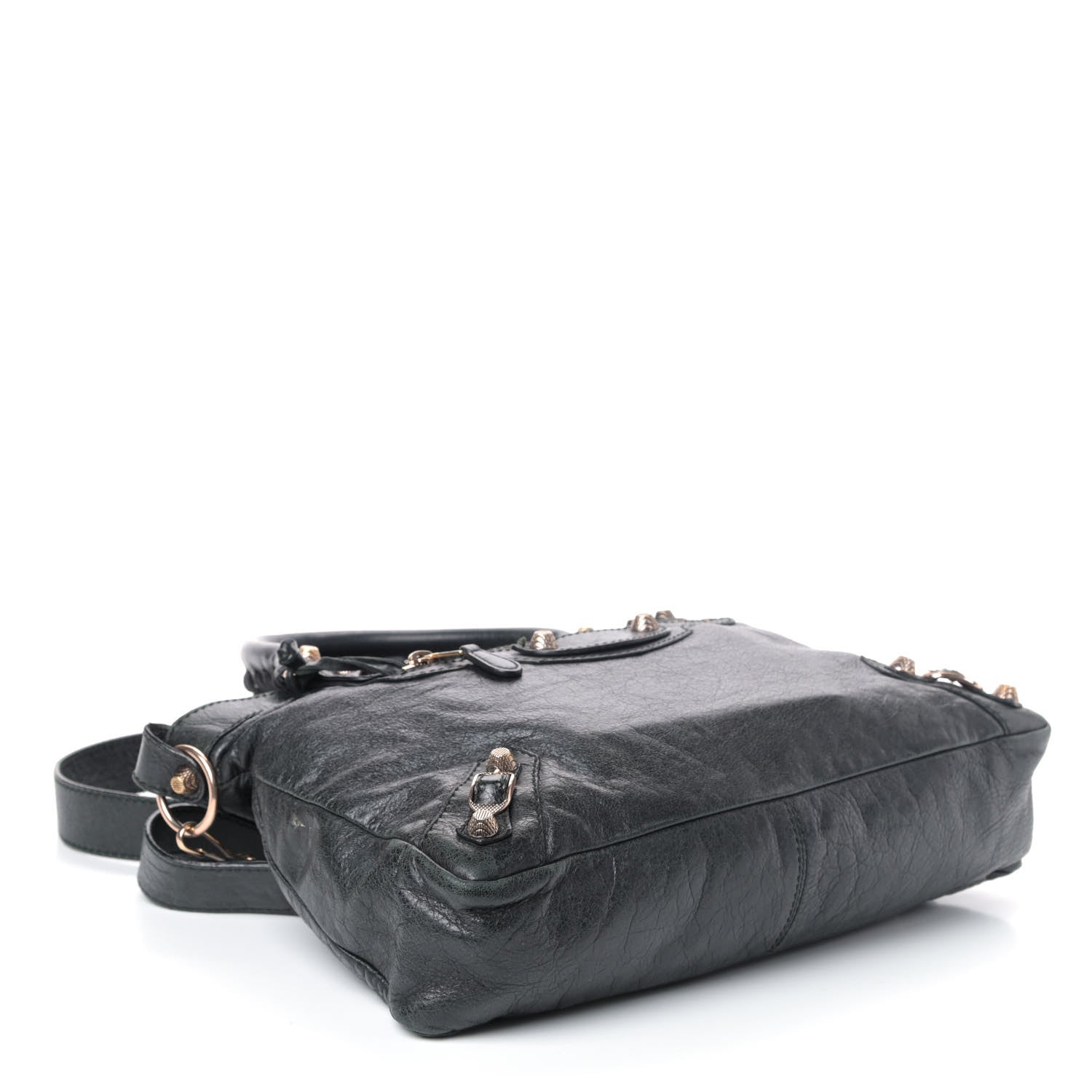 Balenciaga Agneau Giant 12 Rose Gold Hardware Town Black 4 of 13