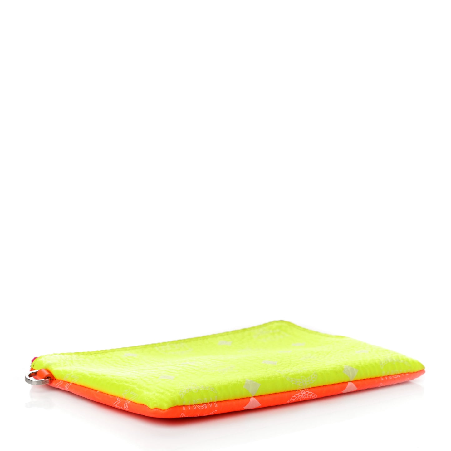 Calfskin Ottomar Monogram Wristlet Pouch Multicolor