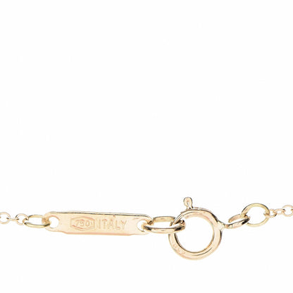 Tiffany 18K Yellow Gold Twist Bow Pendant Necklace 6 of 8