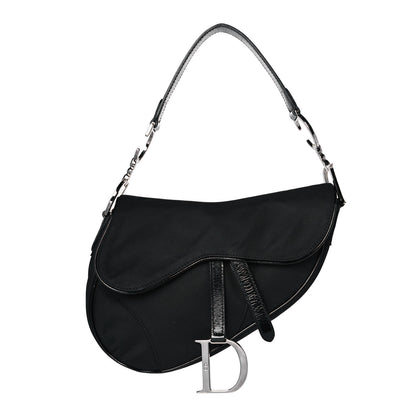 Christian Dior Nylon Saddle Bag Black 1 of 11