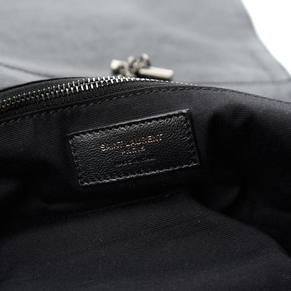 Saint Laurent Vintage Lambskin Chevron Monogram Medium Nolita Black 8 of 10