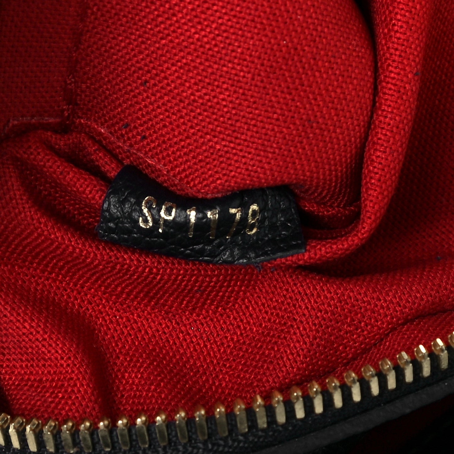 Empreinte Vosges MM Marine Rouge