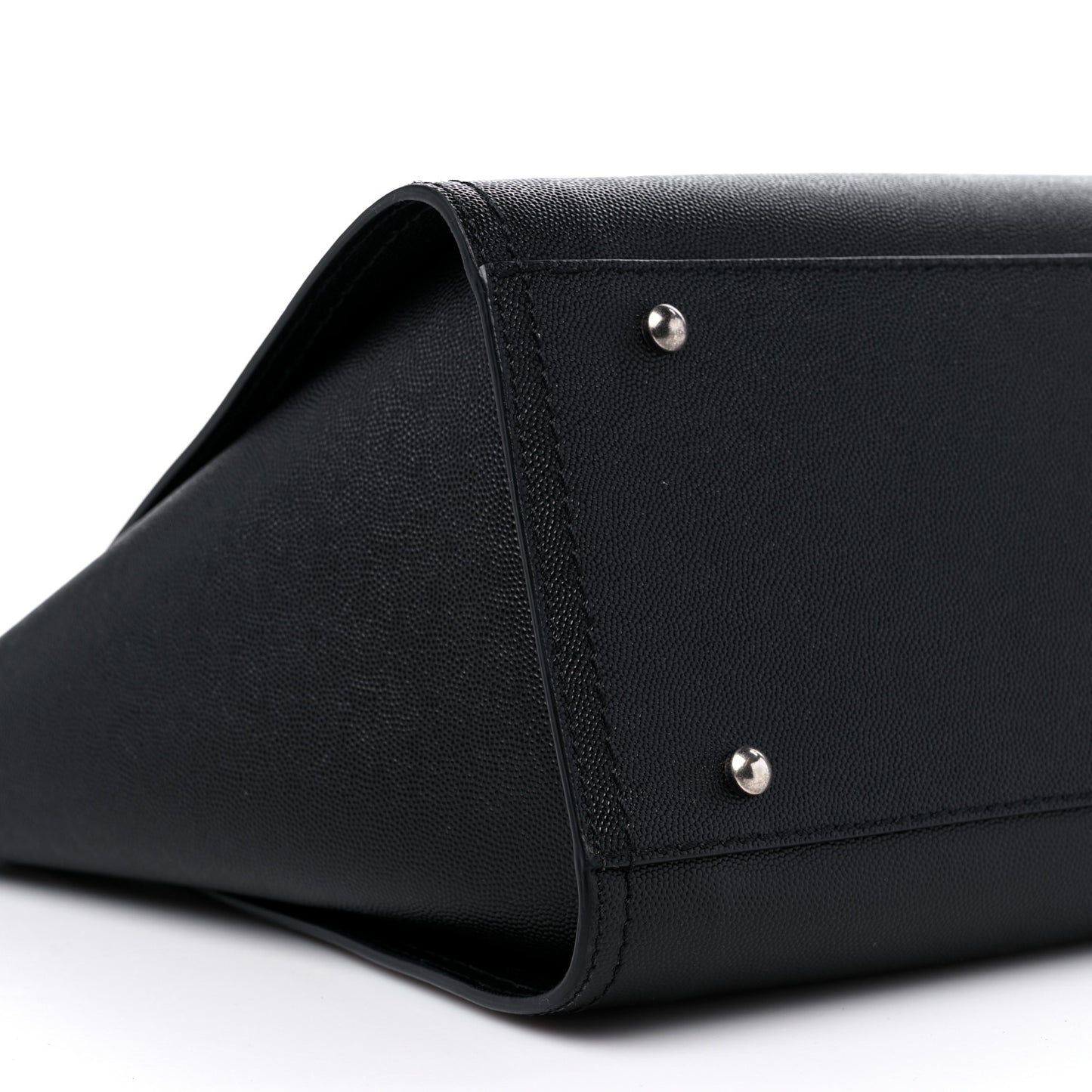 Caviar Small Studded Deauville Tote Black