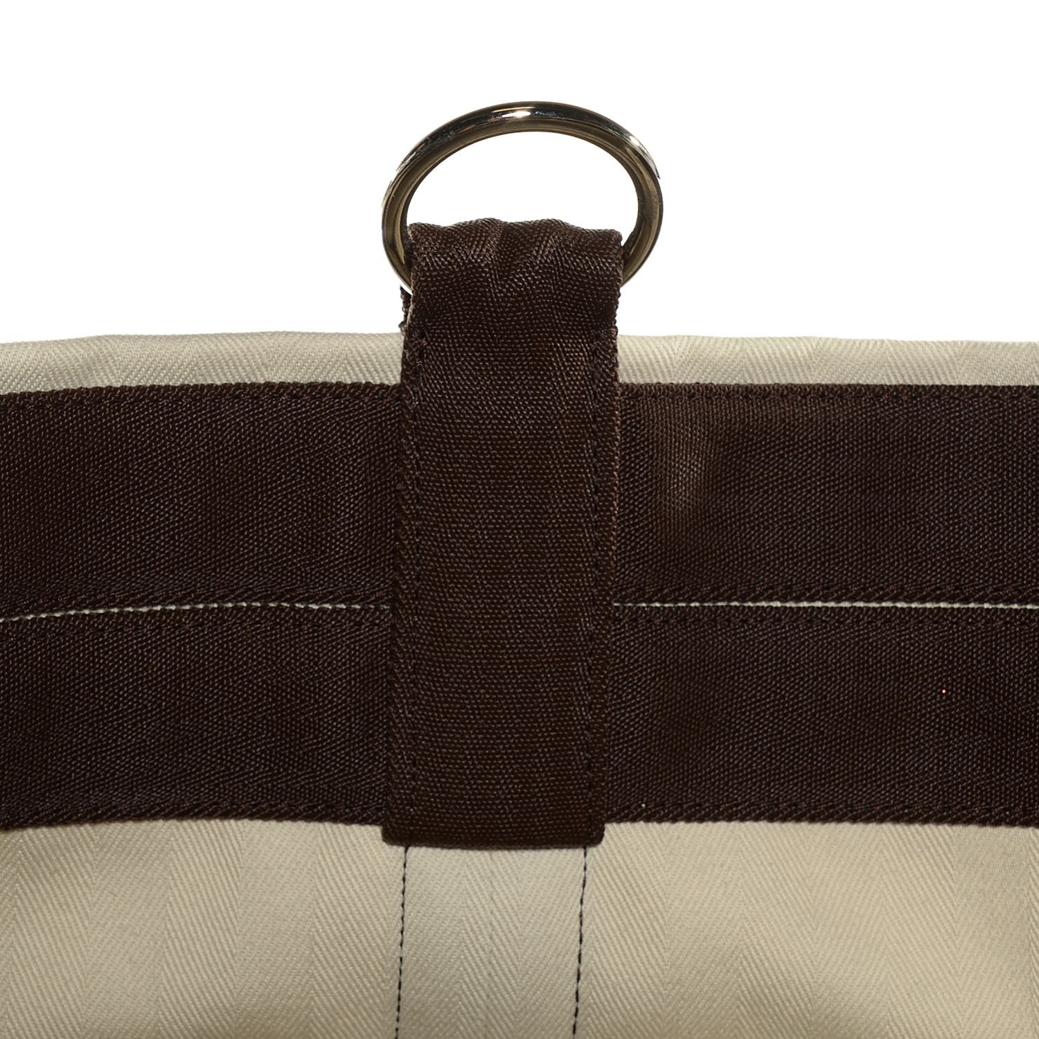 Hermes Natural Toile Fourre Tout du Cavalier Carryall Tote 9 of 15