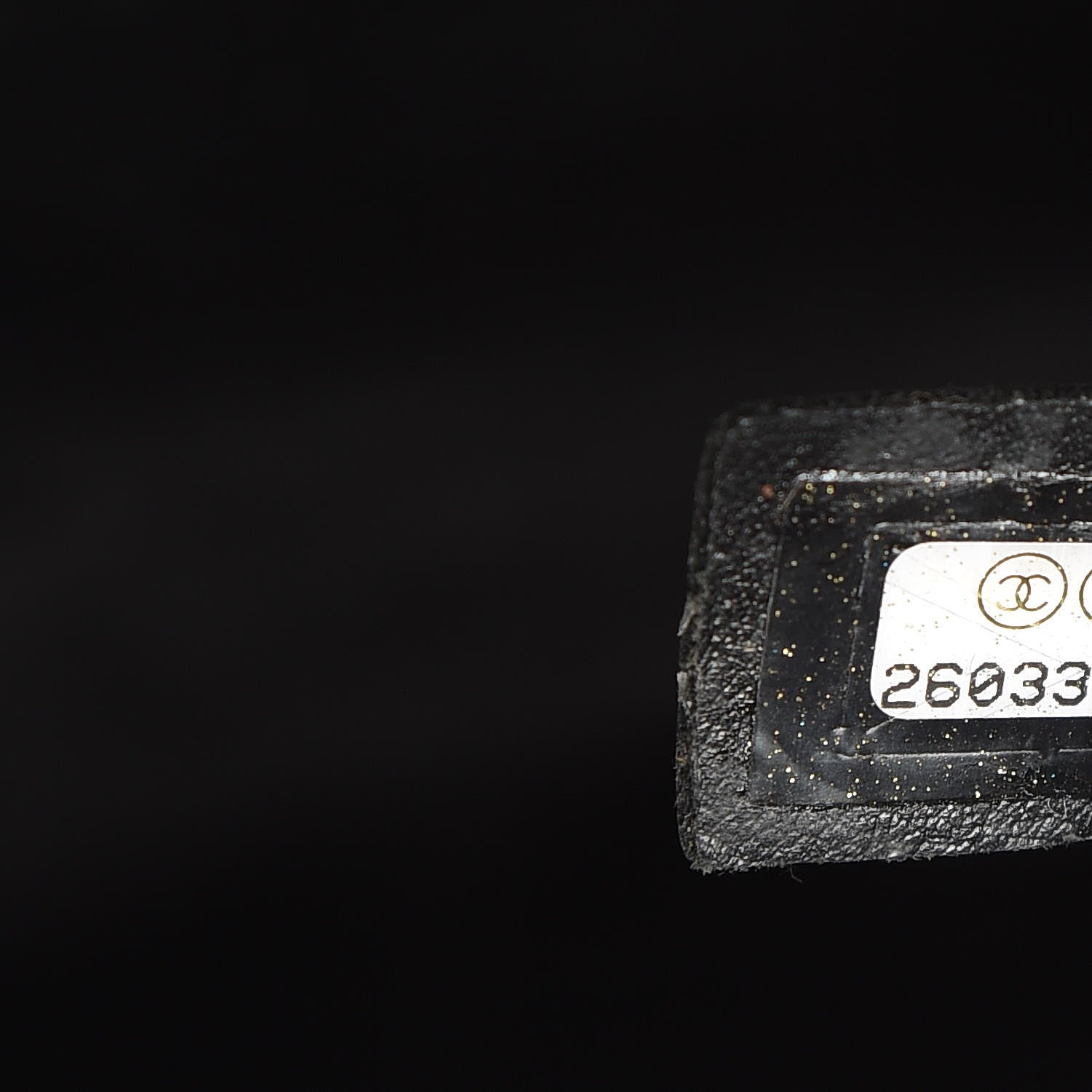Chanel Sequin Medium Single Flap Silver Black 7 of 11