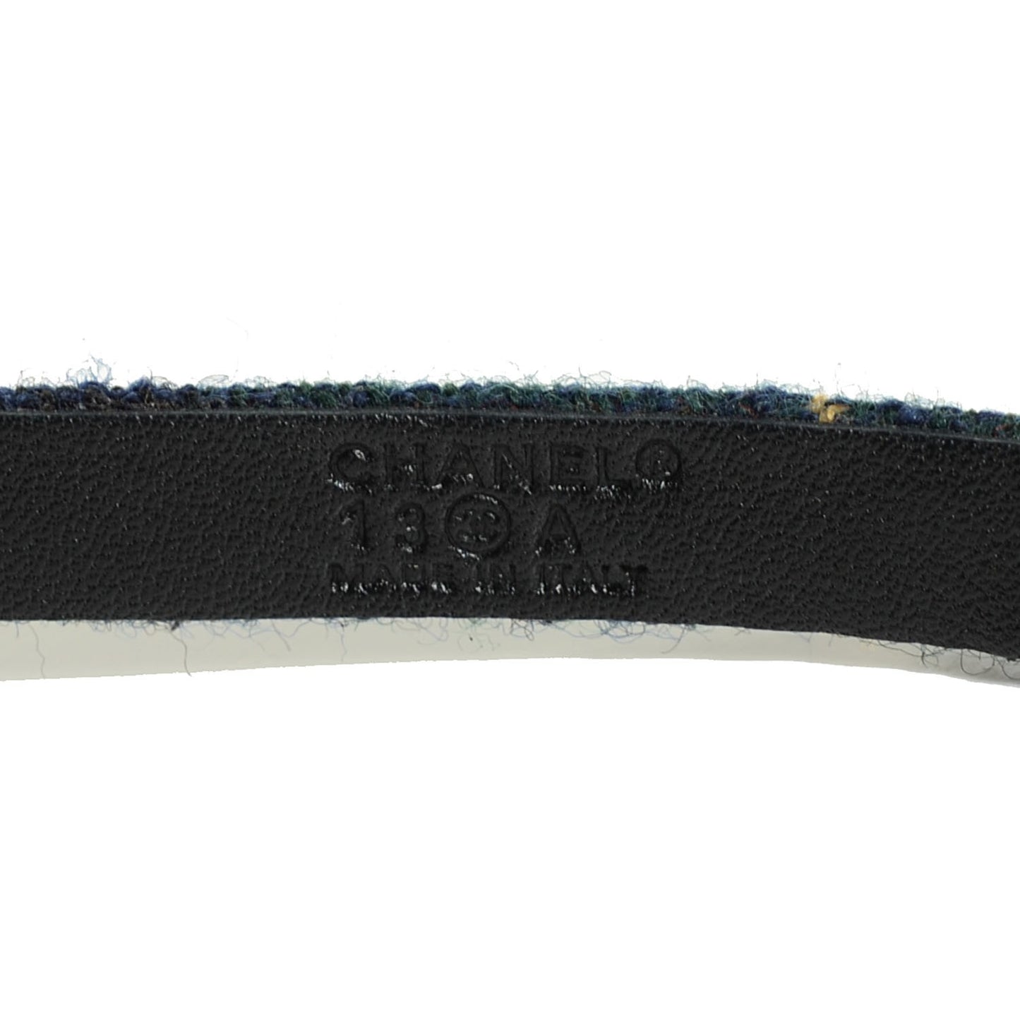 Wool CC Logo Skinny Belt 85 34