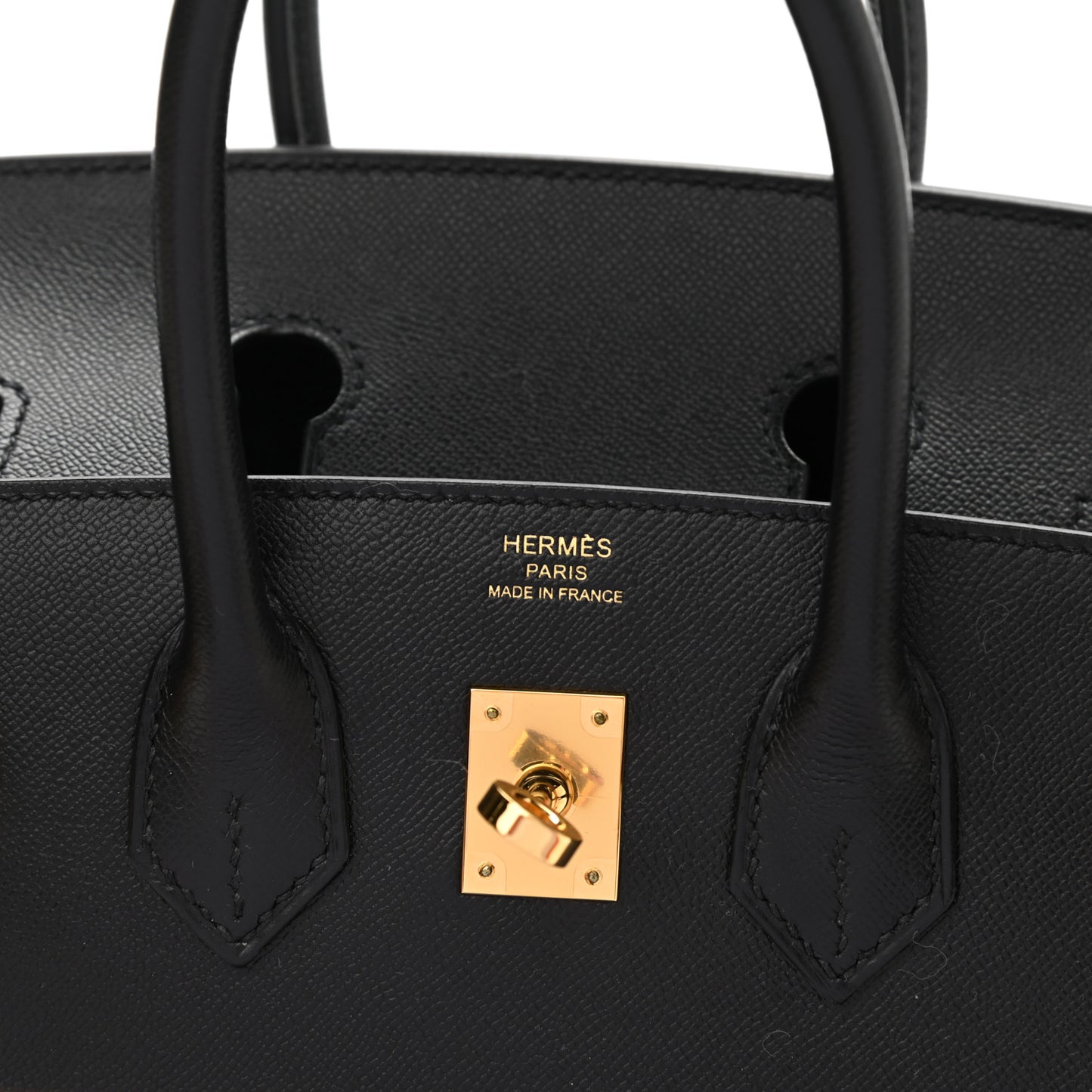 Epsom Birkin Sellier 25 Black