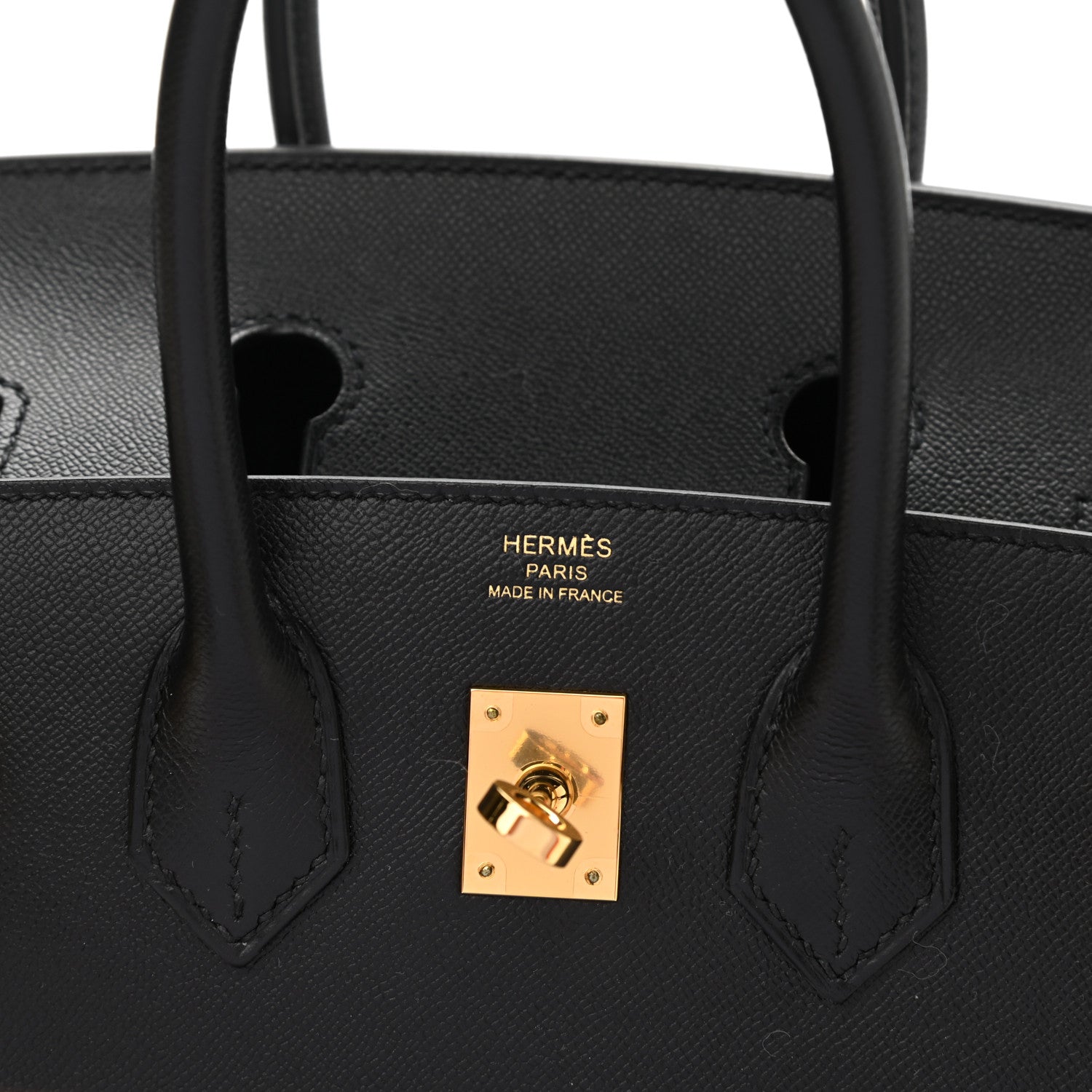 Hermes Epsom Birkin Sellier 25 Black 6 of 11