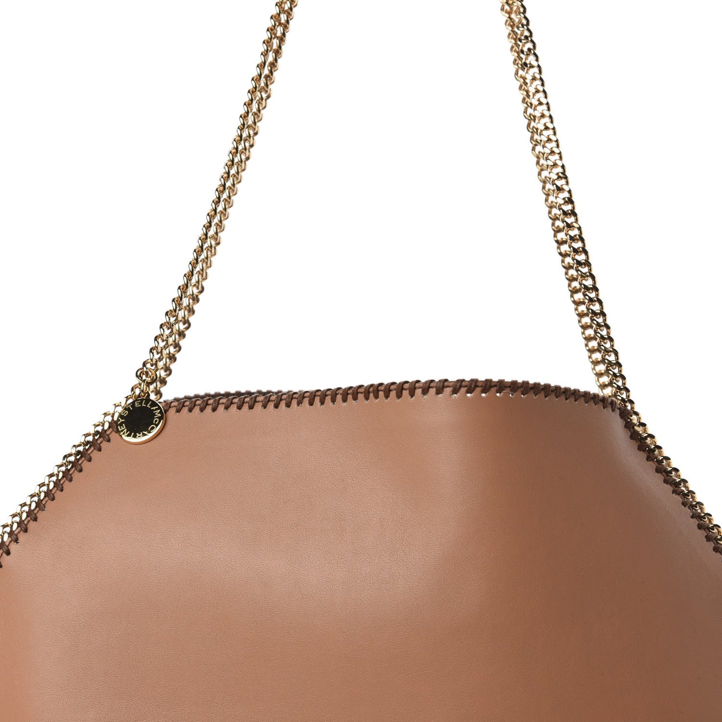 Alter Nappa Falabella Chain Tote Camel