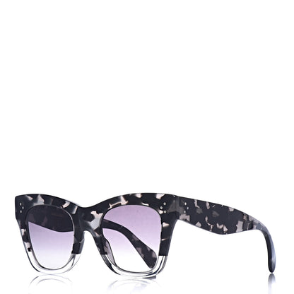 Celine Cat Eye Sunglasses CL4000I Grey Black 1 of 6