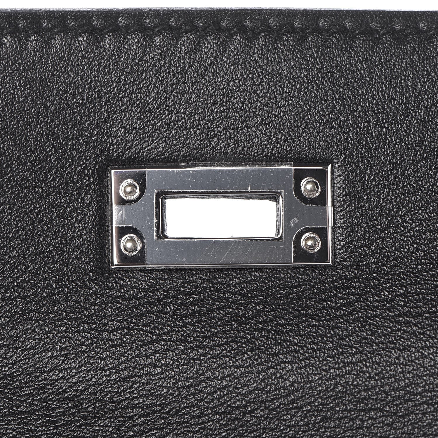 Hermes Swift Kelly Pochette Clutch Black 17 of 25