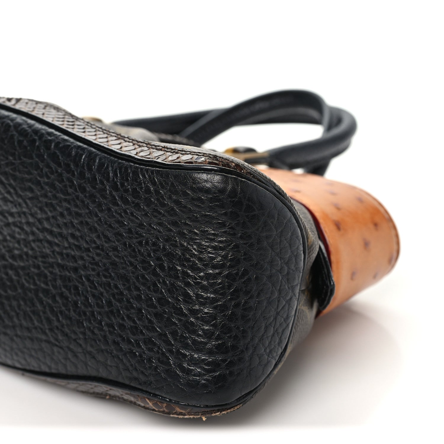 Louis Vuitton Monogram Ostrich Macha Waltz 9 of 9