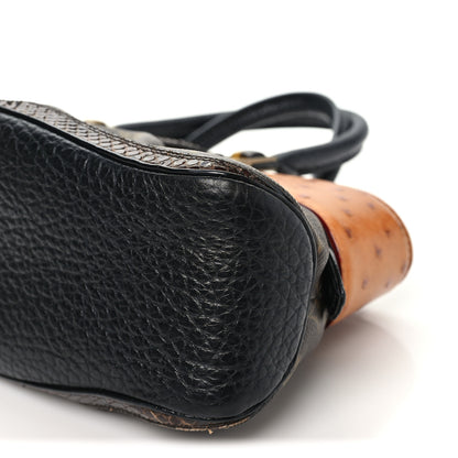 Louis Vuitton Monogram Ostrich Macha Waltz 9 of 9