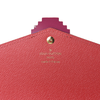 Louis Vuitton Monogram Totem Sarah Wallet Flamingo 6 of 6