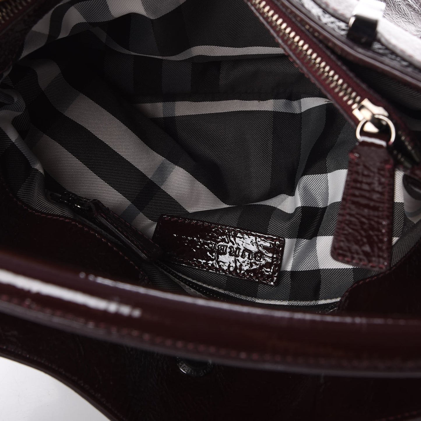 Patent Small Healy Knot Hobo Plum
